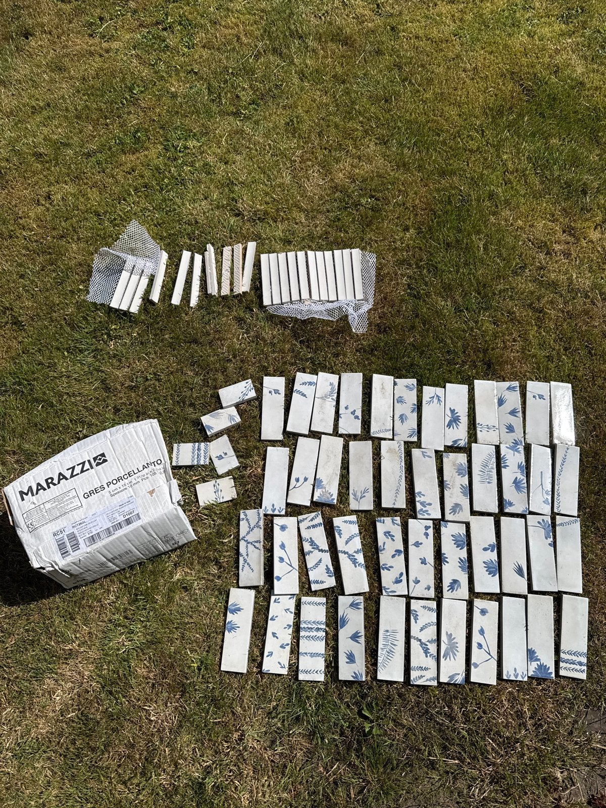 Marazzi Rice & Mosaic Factory Sevilla tegels (restpartij), Ophalen, Gebruikt, Minder dan 20 cm, Minder dan 5 m²