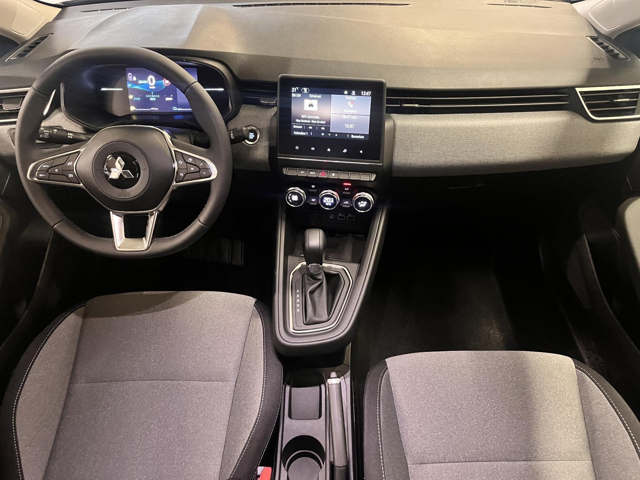 Mitsubishi Colt 1.6 HEV 145 Intense | Apple Carplay/Android, Auto's, Mitsubishi, Stof, Met garantie (alle), Bedrijf, Hybride Elektrisch/Benzine