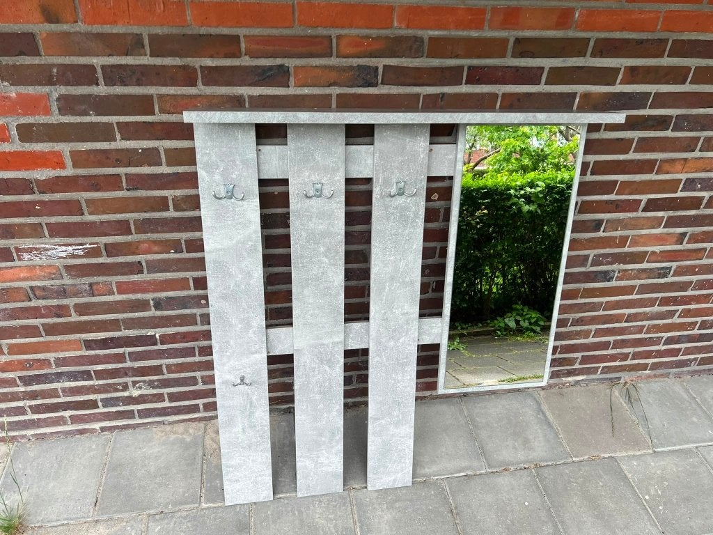 Kapstok met  spiegel en schoenenkast, Huis en Inrichting, Kasten | Wandmeubels, Ophalen, Gebruikt, Minder dan 150 cm, Minder dan 100 cm