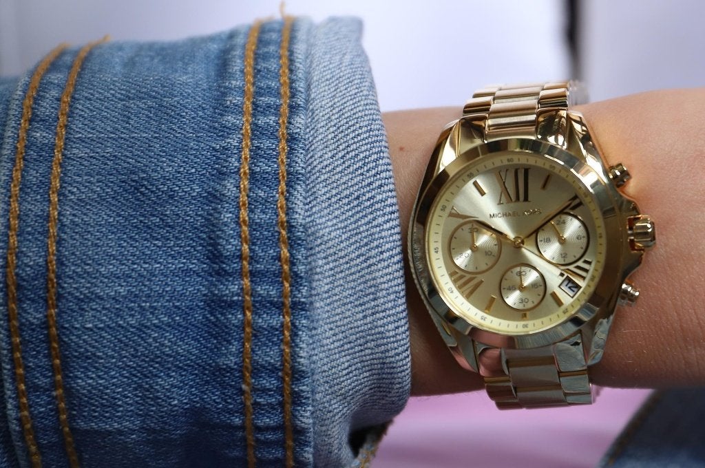 Michael Kors - Bradshaw horloge MK5798, Staal, Gebruikt, Polshorloge, Ophalen