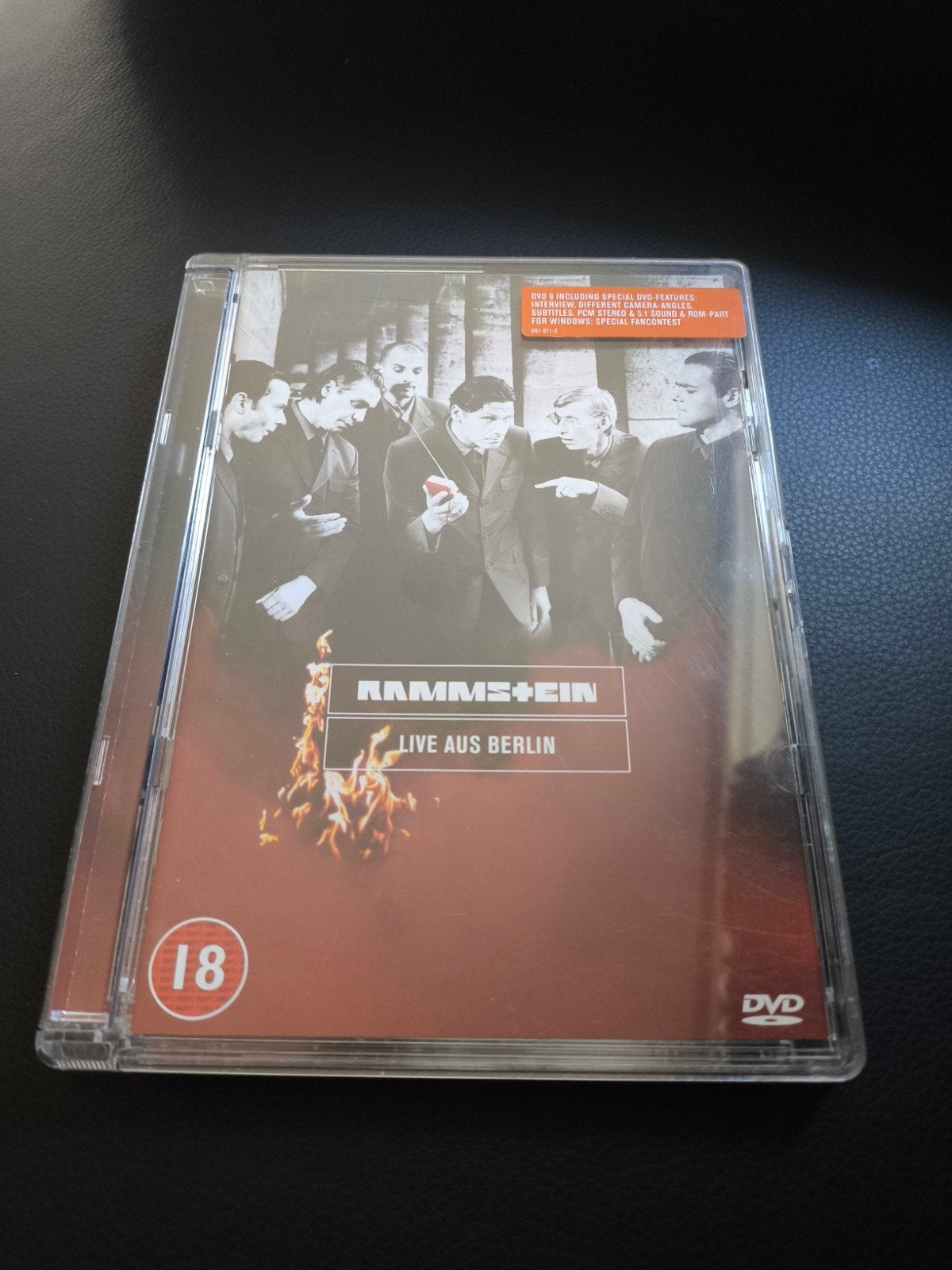 Rammstein - Live Aus Berlin DVD (Concert), Vanaf 18 jaar, Duits, Ophalen of Verzenden, Concert