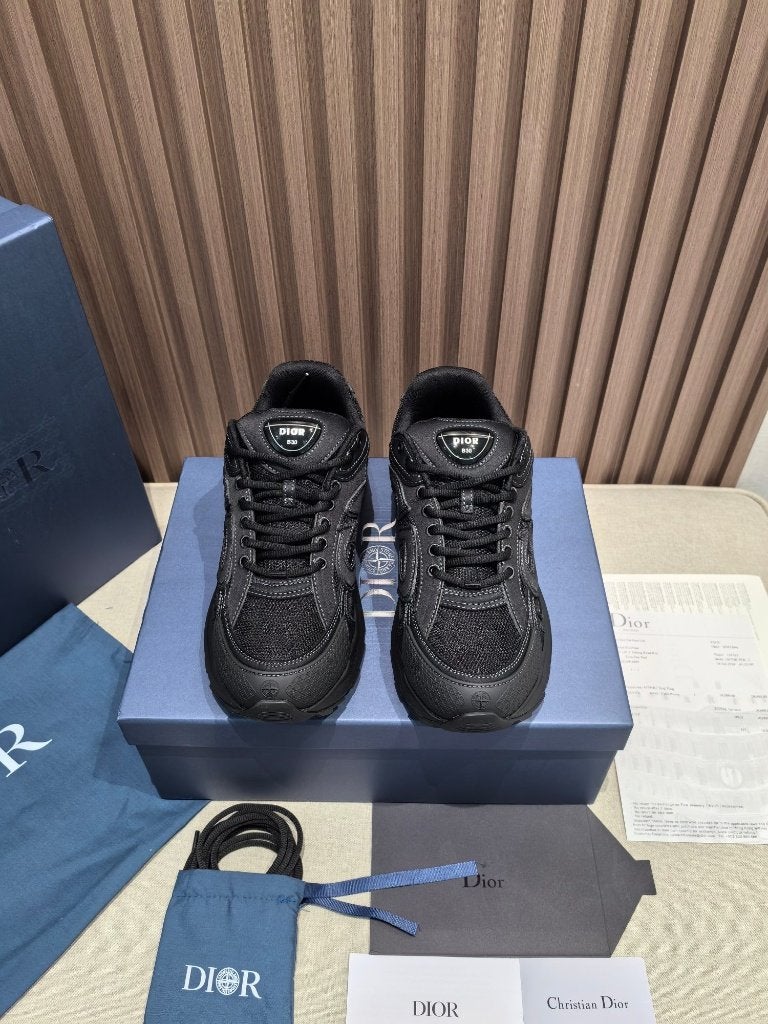 Dior x Stone Island B30, Verzenden, Zwart, Nieuw, Sneakers of Gympen