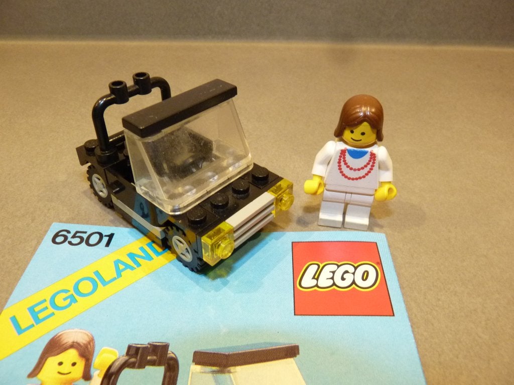 Lego Legoland 6501, 6604, 6605, 6608 en 6612, Gebruikt, Lego, Ophalen of Verzenden, Compleet