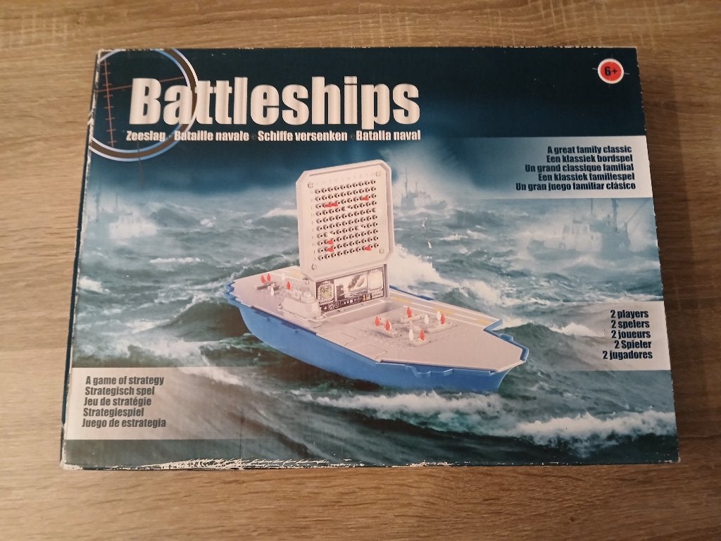 Battleships(Zeeslag), Een of twee spelers, Ophalen of Verzenden, Zo goed als nieuw