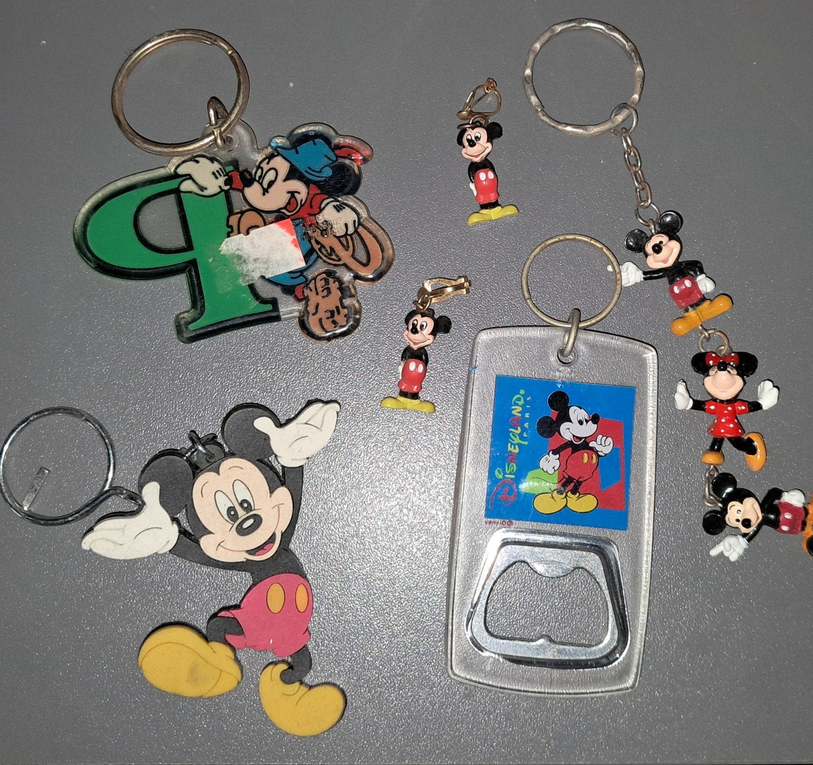 Collectie Mickey Mouse beeldjes en items, Ophalen of Verzenden, Mickey Mouse, Gebruikt, Beeldje of Figuurtje