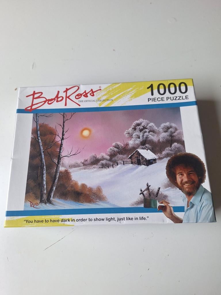 Bob Ross puzzel 1000 stukjes, Ophalen of Verzenden