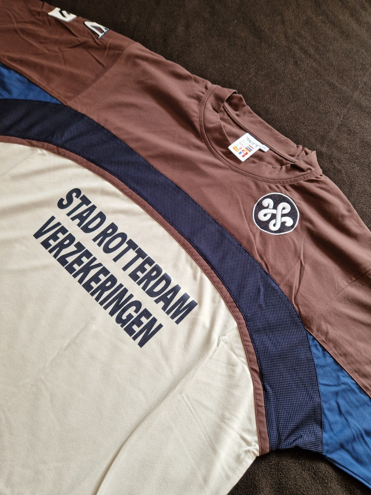Feyenoord Rotterdam x Woei shirt 2004 Nieuw M, Maat 48/50 (M), Beige, Nieuw, Ophalen of Verzenden