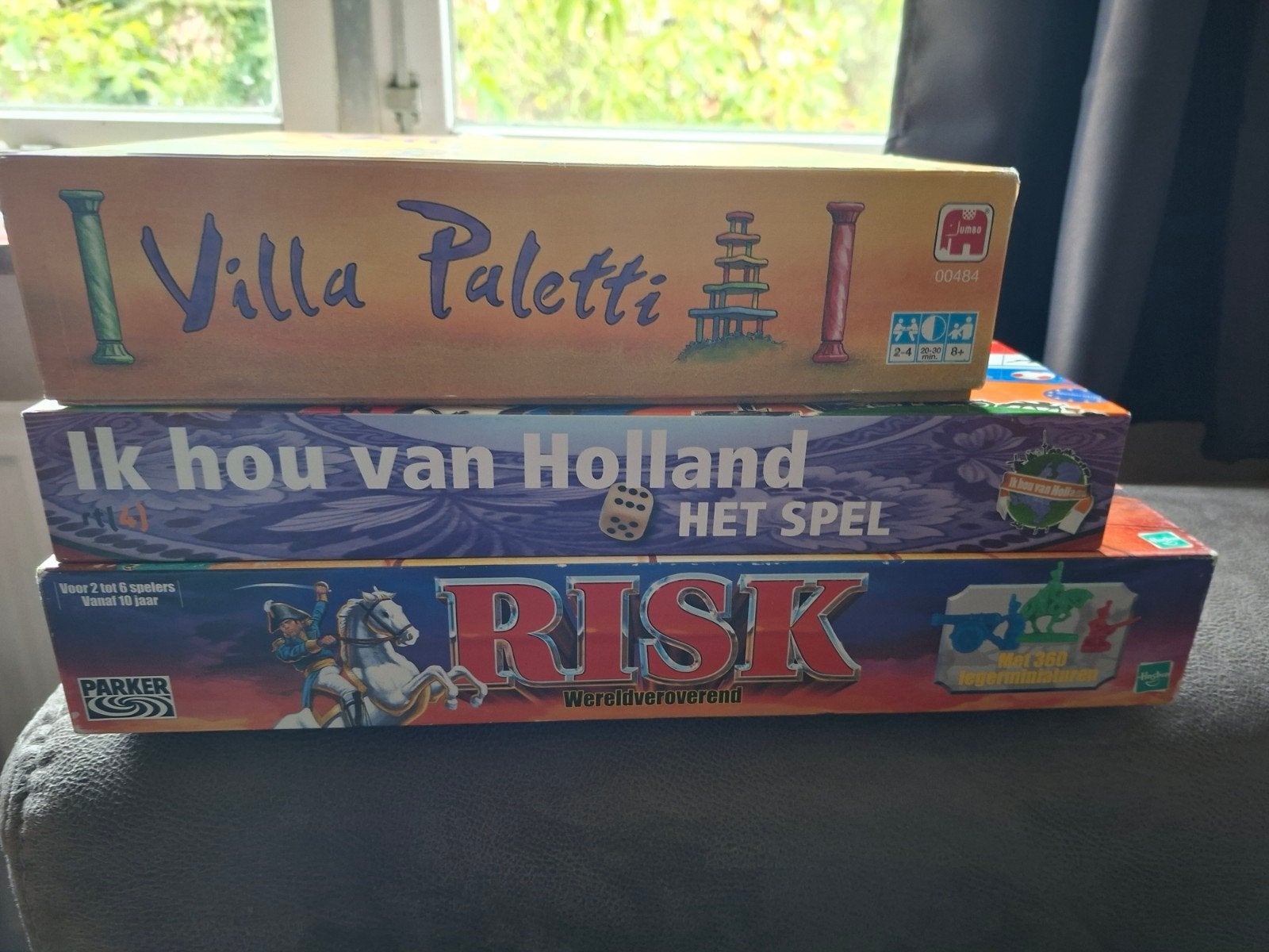 risk villa paletti en ik hou van holland, Ophalen of Verzenden, Gebruikt