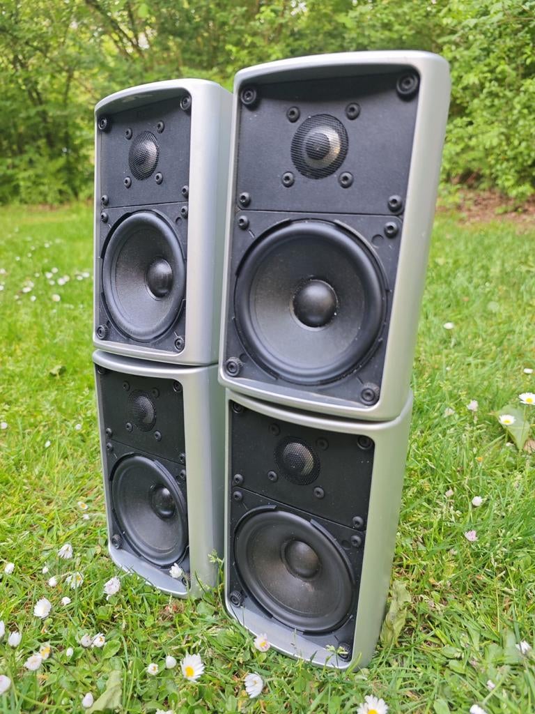 4 CANTON Plus X Speakers - 80 Watt, 45-30000 Hz, Ophalen of Verzenden, Gebruikt, 60 tot 120 watt, Overige merken