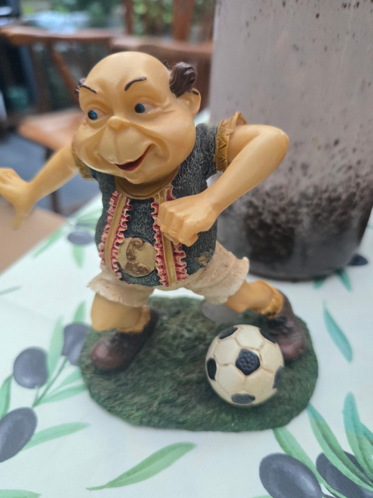 Het Volk van Laaf beeldje - Voetballer, Verzamelen, Ophalen of Verzenden