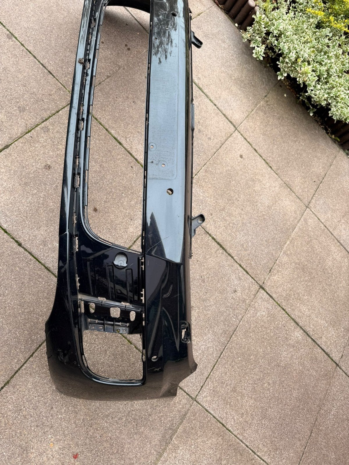 VW Golf 6 GTI originele voorbumper met PDC en sproeiers, Ophalen, Voor, Volkswagen, Bumper