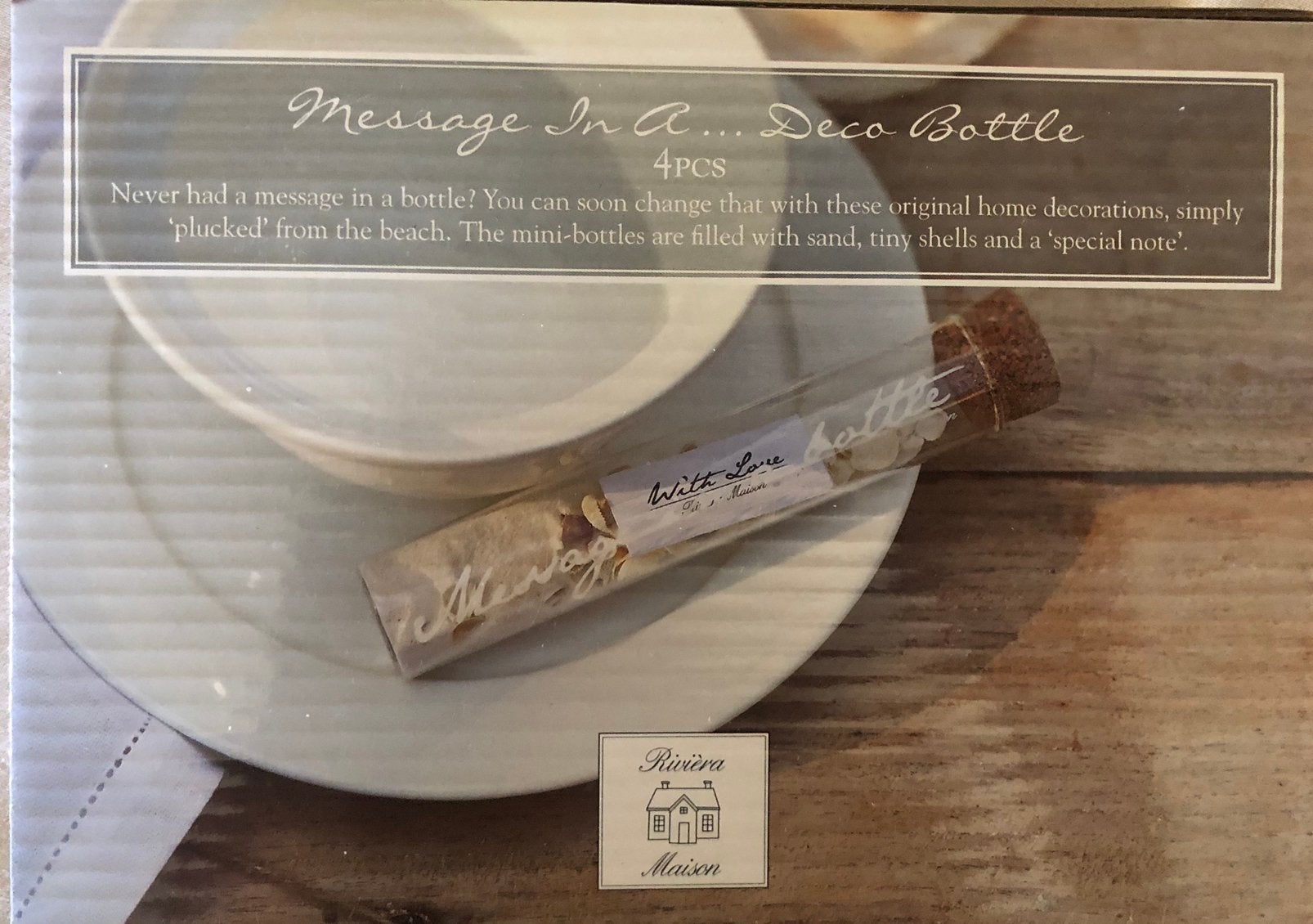 Riviera Maison Message in a bottle nieuw!, Ophalen of Verzenden, Nieuw