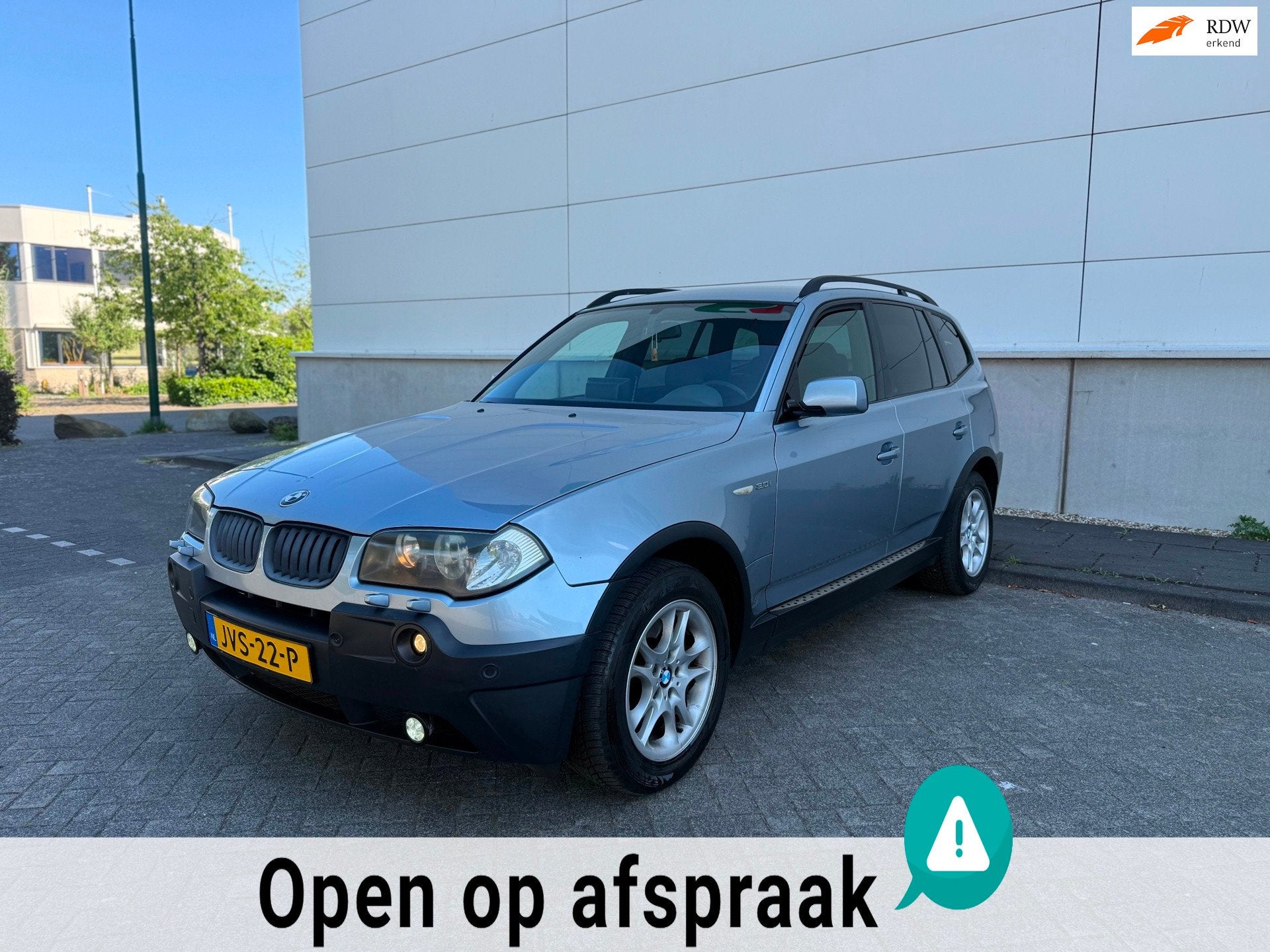 BMW X3 3.0i Executive VOL OPTIES/MEMORY/CRUISE/ONDERHOUDSBOE, Auto's, Automaat, Gebruikt, 2000 kg, Bedrijf