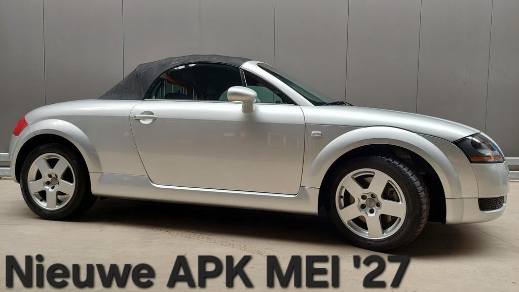 Audi TT 1.8 T Roadster 132KW 2000 Grijs, 4 cilinders, Cabriolet, 179 pk, Origineel Nederlands
