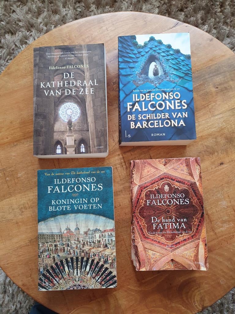 Ildefonso Falcones 4 boeken, Boeken, Ophalen of Verzenden