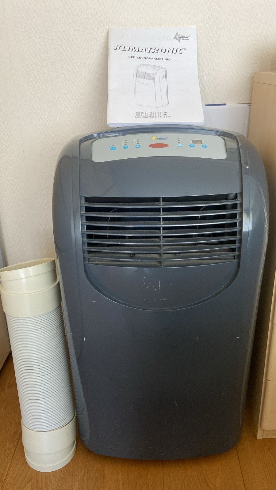 Mobiele Airco, Klimatronic, 10668 Suntec 2.9 MM Plus, grijs, Witgoed en Apparatuur, Airco's, Ophalen, Gebruikt, Minder dan 60 m³