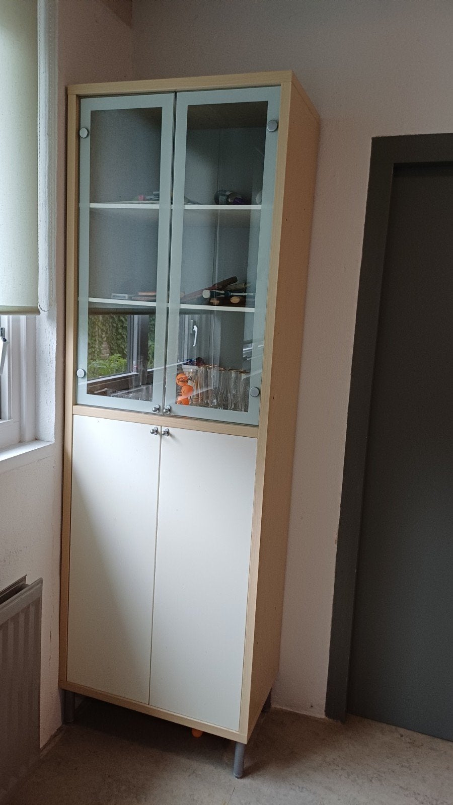 Vitrinekast, Ophalen, Gebruikt, 200 cm of meer, 50 tot 100 cm