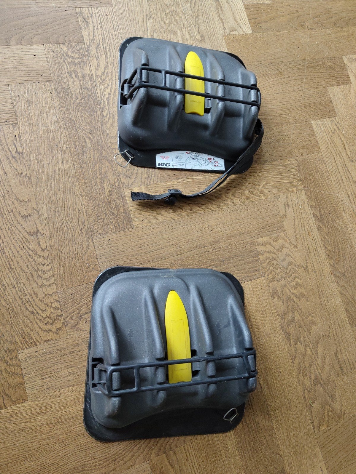 Magnetische dakdragers voor ski's, hengels, pvc pijpen, Auto diversen, Dakdragers, Ophalen of Verzenden, Zo goed als nieuw