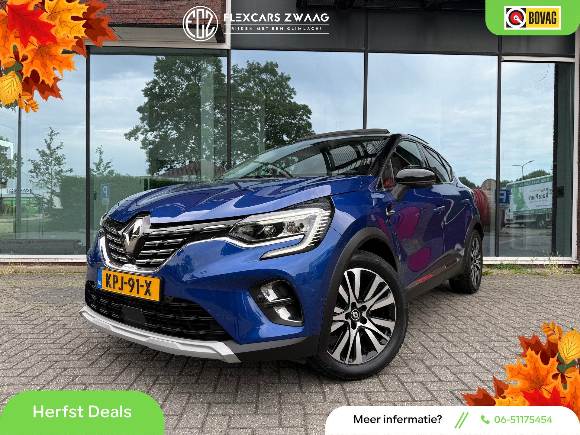 Renault CAPTUR 1.3 TCe 140 Initiale Paris - Automaat - Pano/, Dealer onderhouden, Gebruikt, 4 cilinders, 700 kg