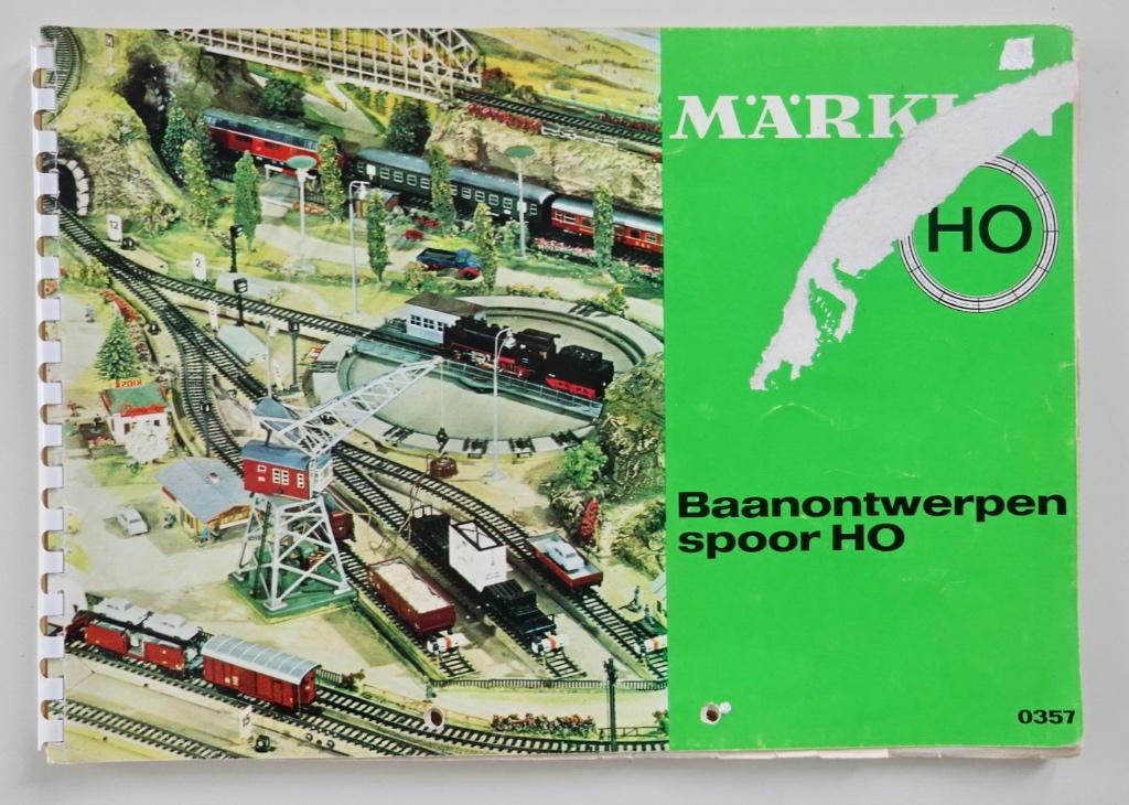 Marklin Banenboek voor M-rails 0357 (HO-spoor), Wisselstroom, Gebruikt, Märklin, Boek, Tijdschrift of Catalogus