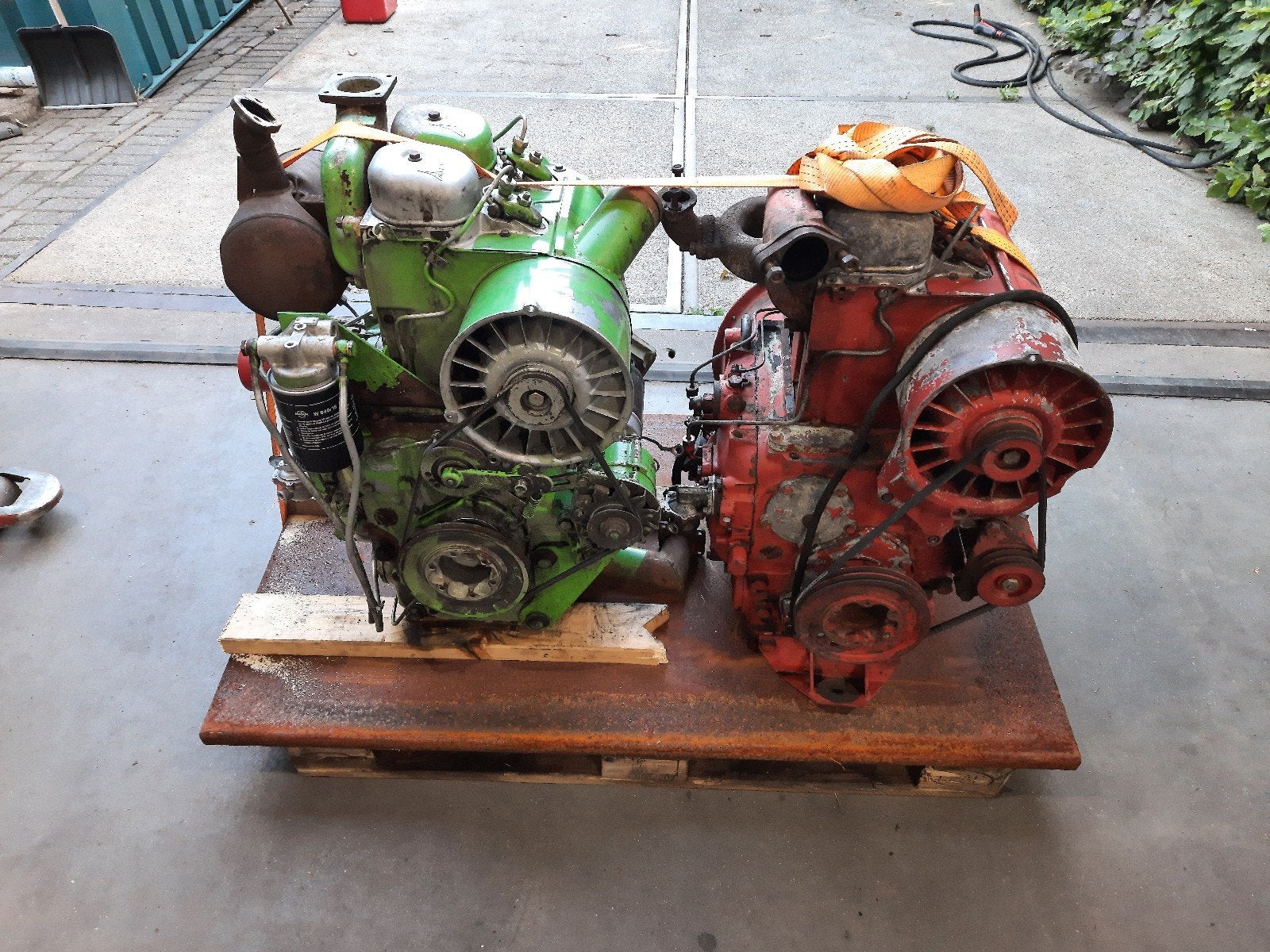Deutz f2l912, Ophalen, Gebruikt, Dieselmotor, 1800 rpm of meer