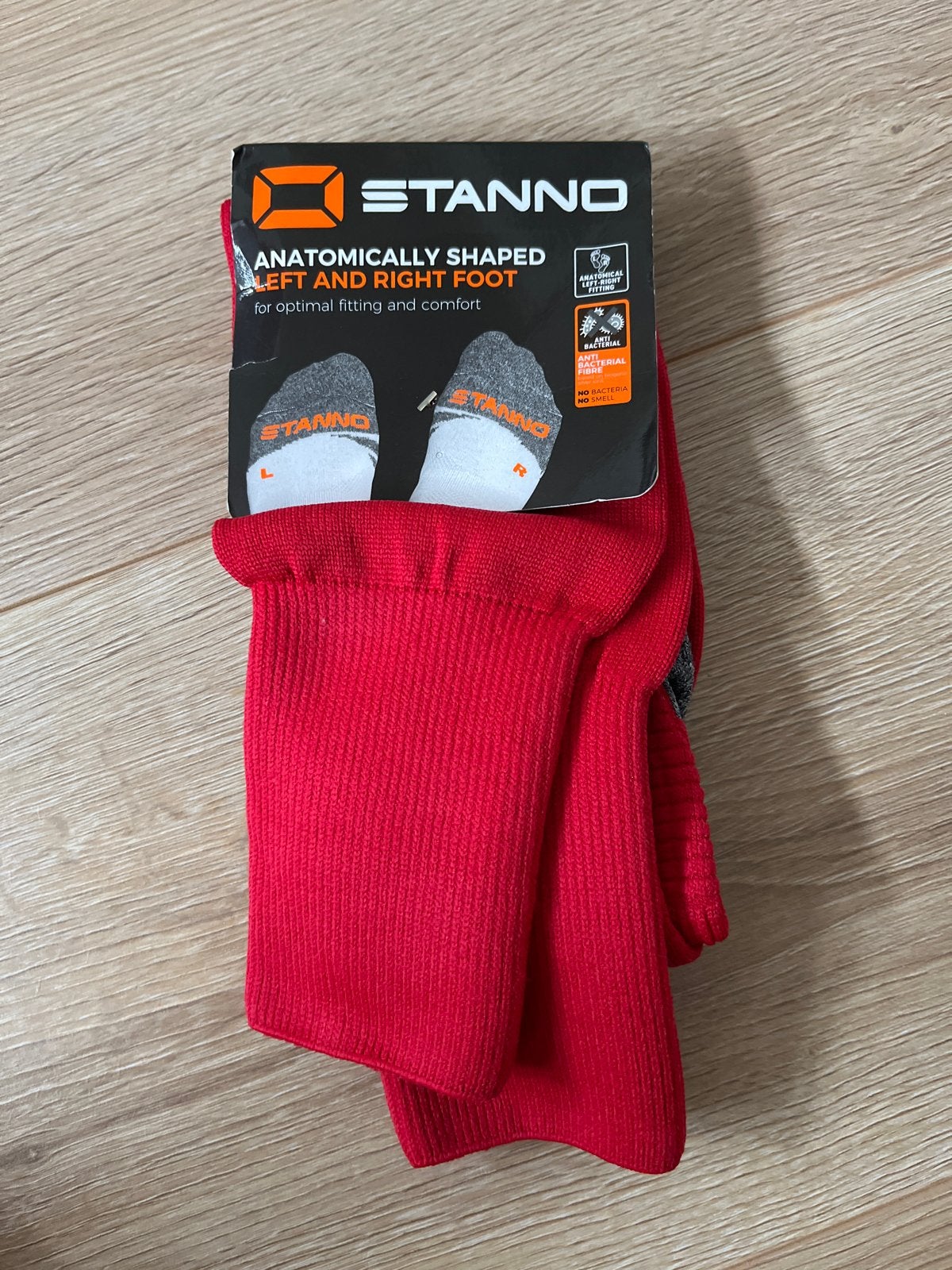 Stanno rode voetbalsokken maat 41-44 (nieuw), Kleding | Heren, Sokken en Kousen, Ophalen, Nieuw, Maat 39 t/m 42, Overige kleuren