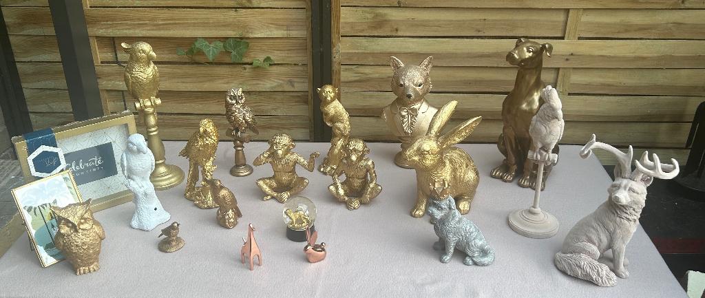 Partij Woondecoratie / Beeldjes, Ophalen, Gebruikt