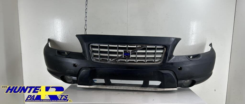 Voorbumper blauw Volvo XC70 II ('02-'07) 9190896, Auto-onderdelen, Gebruikt, Voor, Ophalen of Verzenden, Volvo