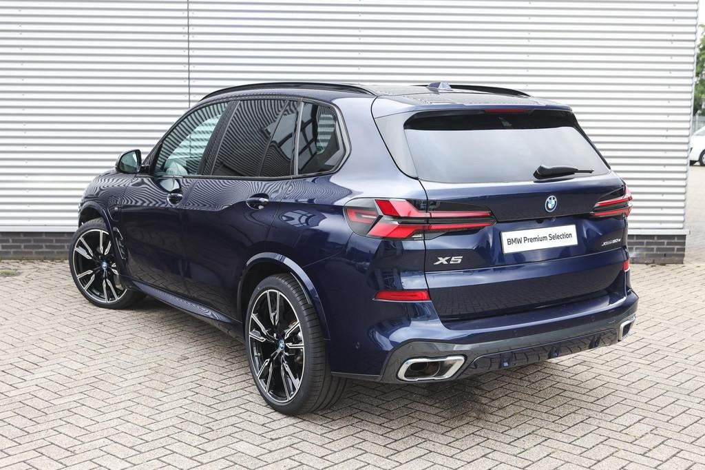 BMW X5 xDrive50e High Executive M Sport Automaat / Panoramad, Gebruikt, X5, Met garantie (alle), Blauw