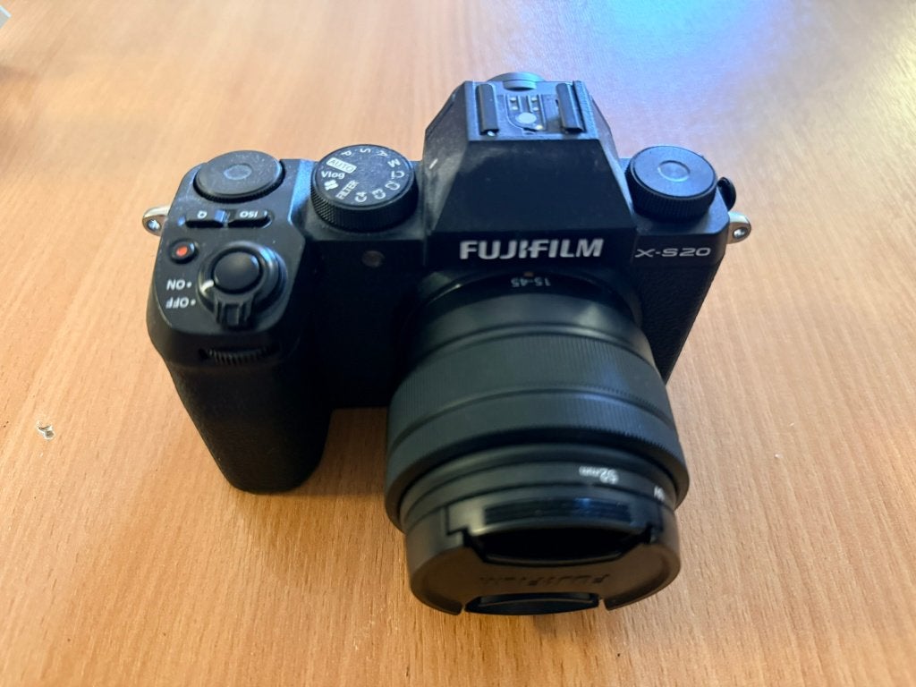 Fujifilm X-S20 met kit lens en accesories, Ophalen, Spiegelreflex, Lensdop, GPS