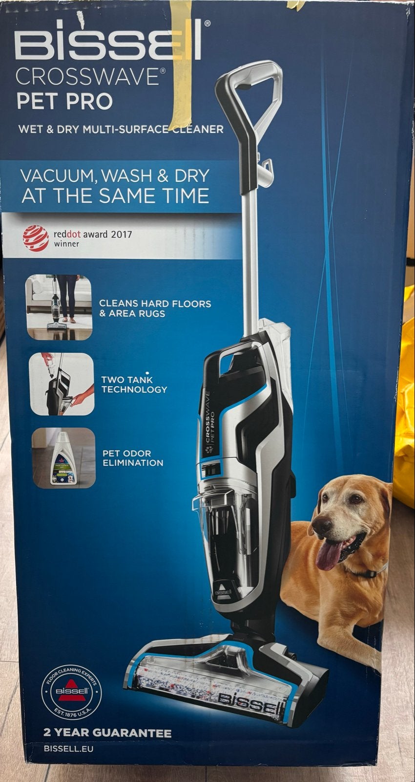 Bissell Crosswave Pet Pro - zo goed als nieuw, Overige merken, Dweilfunctie, Ophalen of Verzenden, Zo goed als nieuw