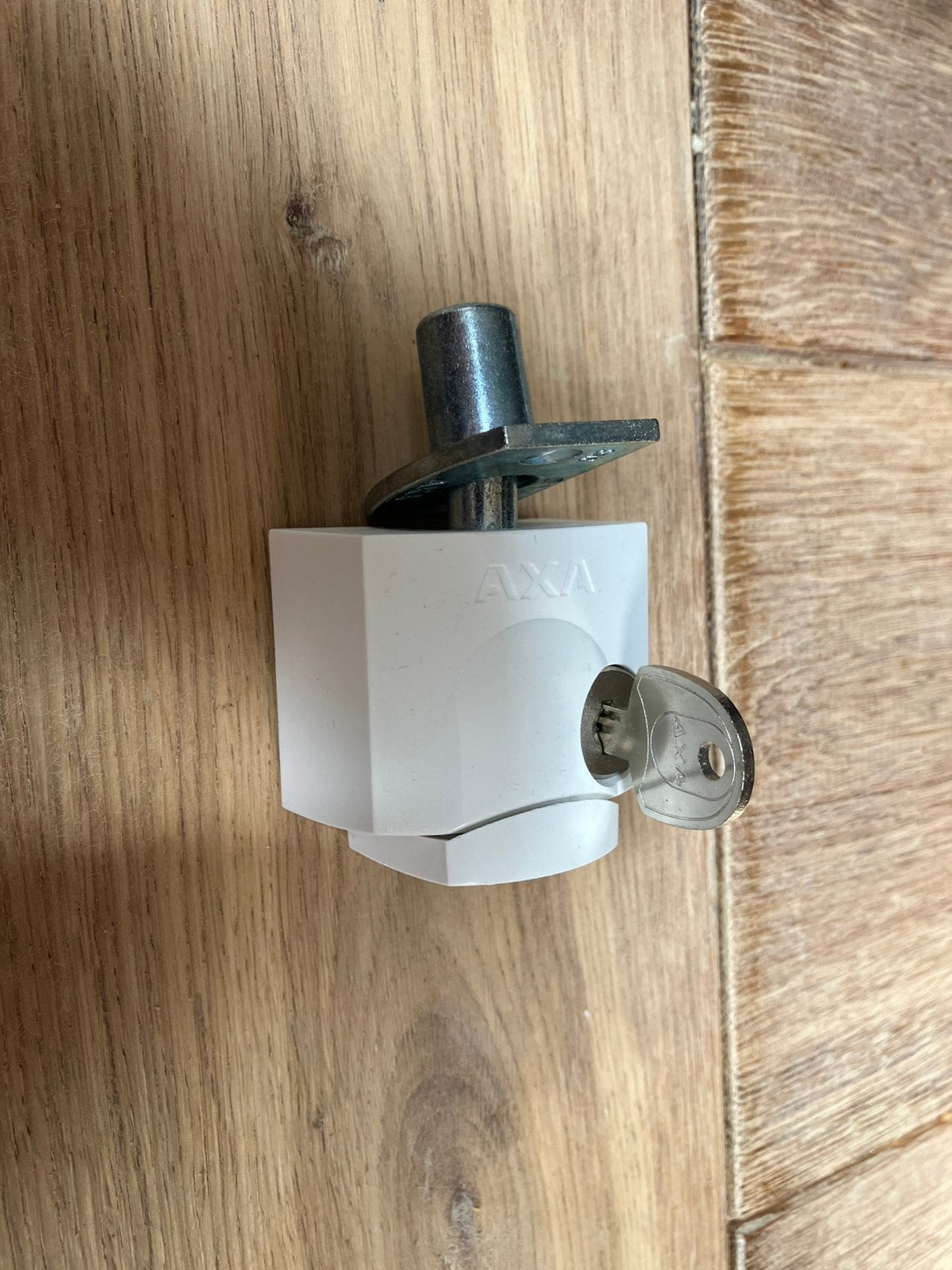 Oplegslot AXA 3 stuks NIEUW, Ophalen, Nieuw, Rvs, Slot