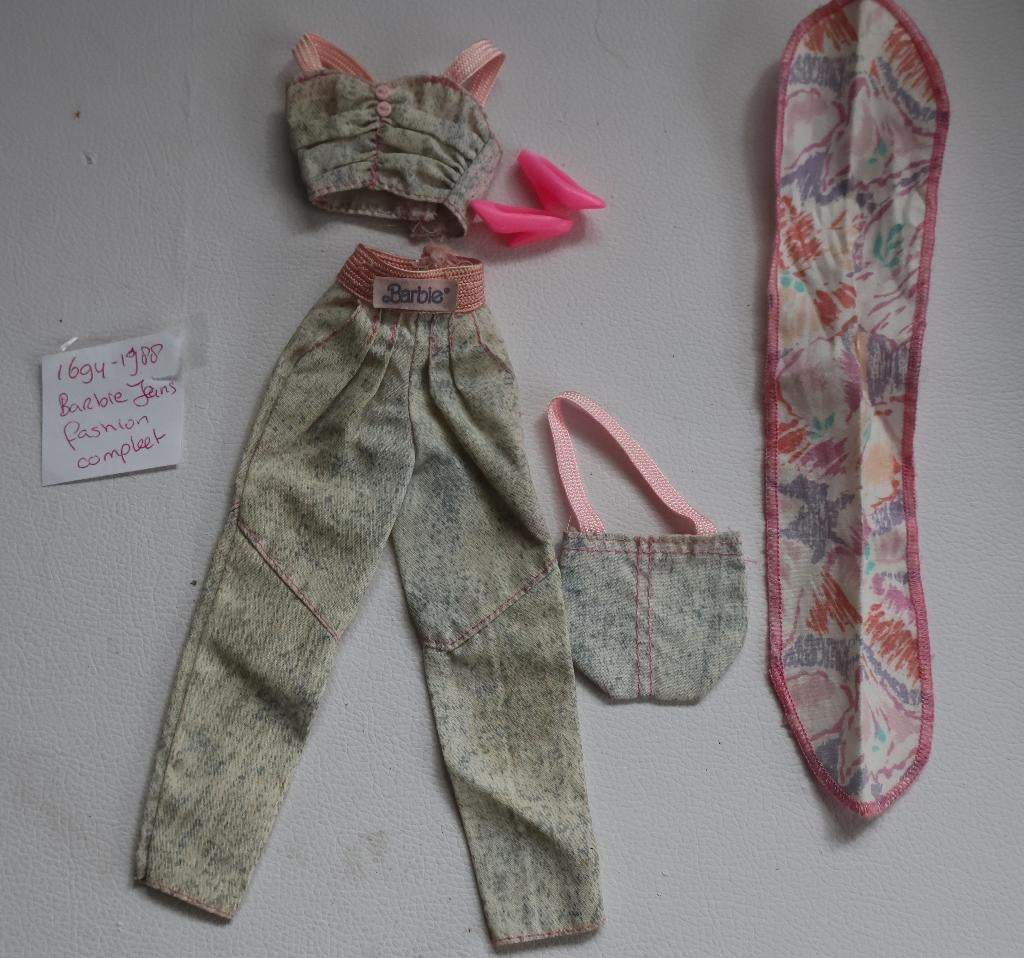 1694-1988 Jeans Fashions Complete, Ophalen of Verzenden, Zo goed als nieuw, Pop