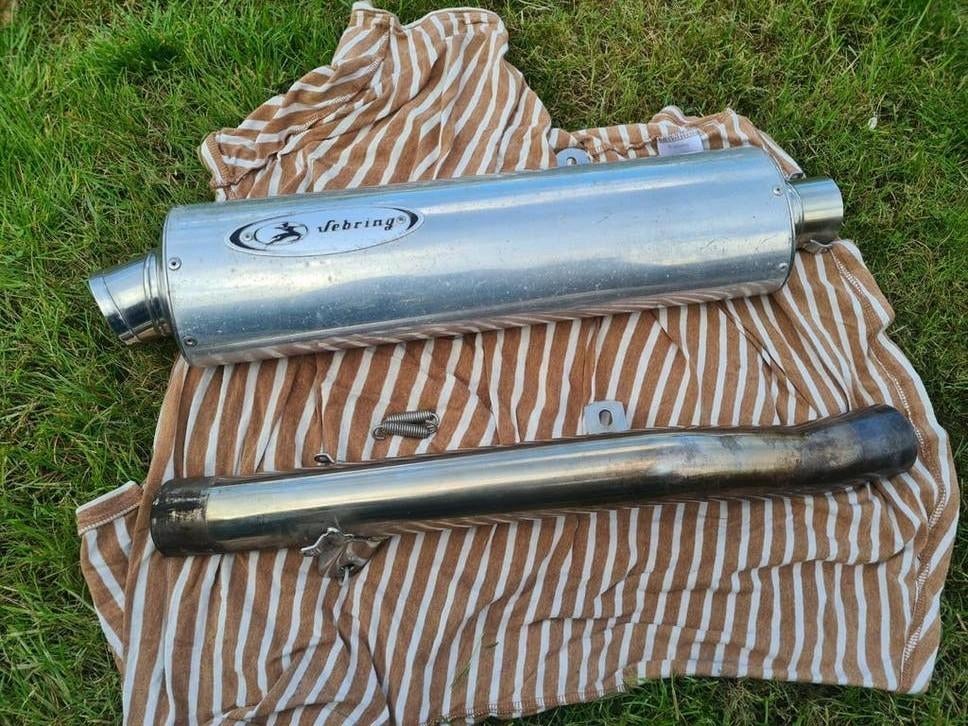 Sebring demper / demper 53mm uitlaat Suzuki GSX 600F 2003, Ophalen of Verzenden, Gebruikt