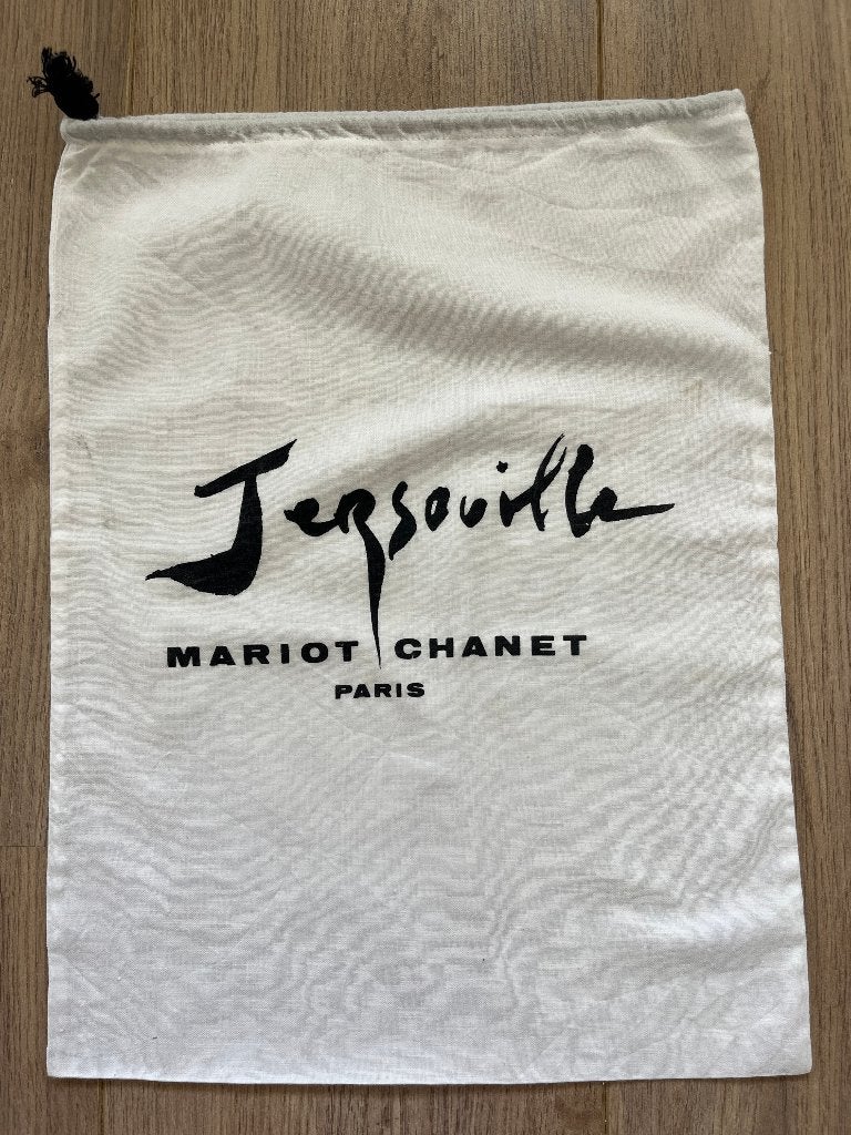 Katoenen kleding/schoenenzak - Jersouille, Ophalen of Verzenden, Gebruikt, Verpakking