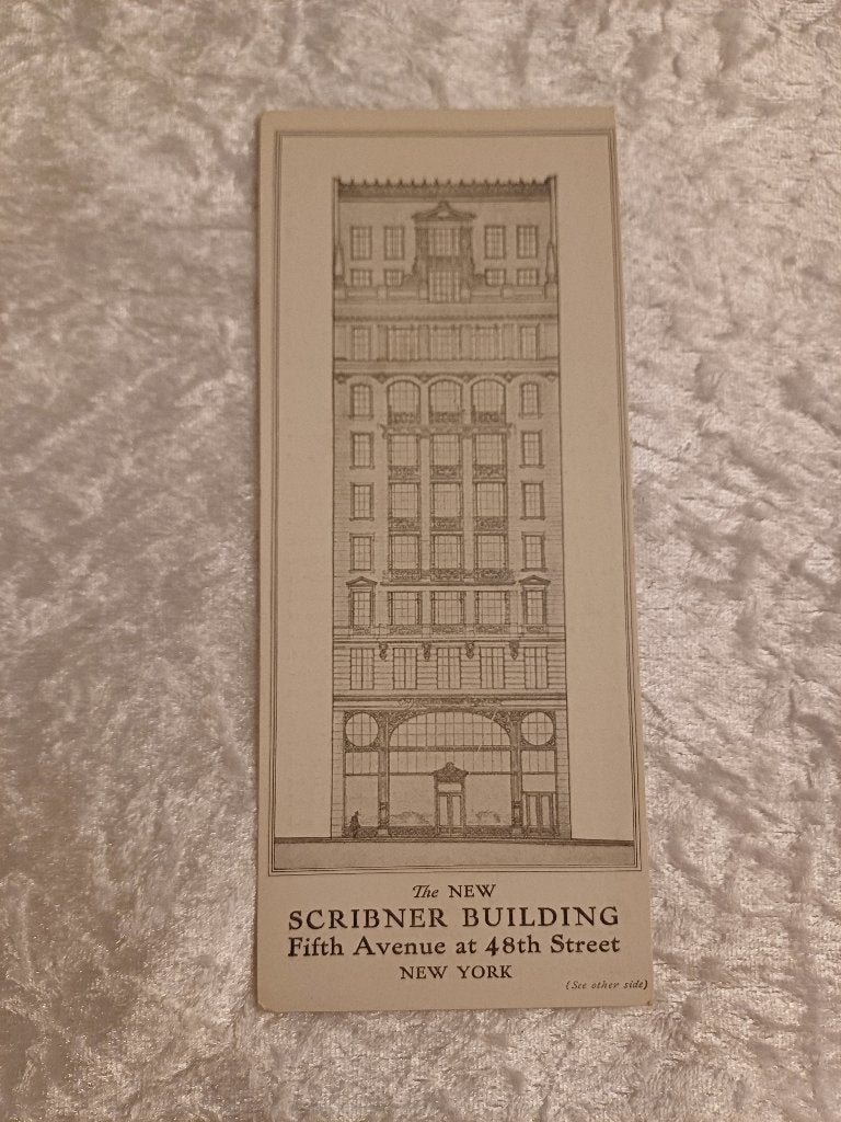 The New Scribner Building New York, Verzenden, Gebruikt