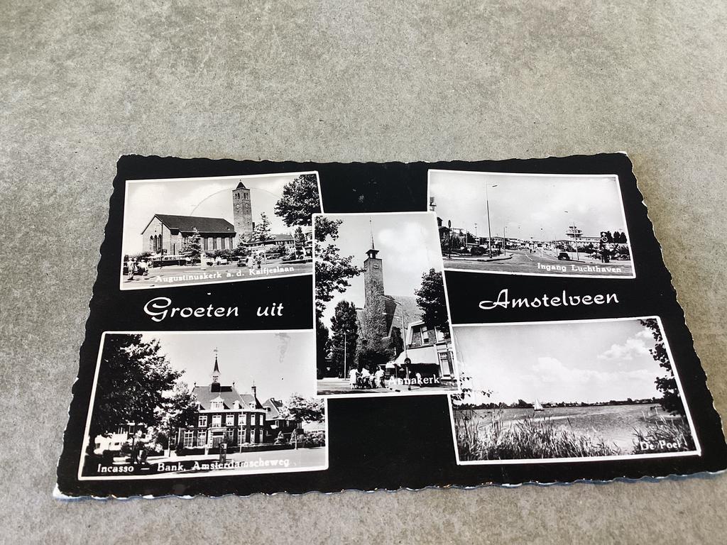 Amstelveen.     Groeten uit 1962, Ophalen of Verzenden, 1960 tot 1980