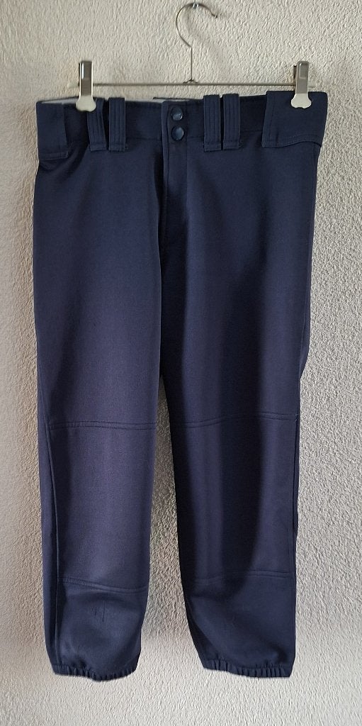 Mizuno sportbroek, maat XS, gevoerd zitvlak, softbal/honkbal, Blauw, Overige typen, Ophalen of Verzenden, Maat 34 (XS) of kleiner