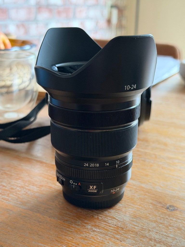 Fujifilm XF 10-24mm F4 R OIS, Audio, Tv en Foto, Fotografie | Lenzen en Objectieven, Ophalen of Verzenden, Zo goed als nieuw, Groothoeklens