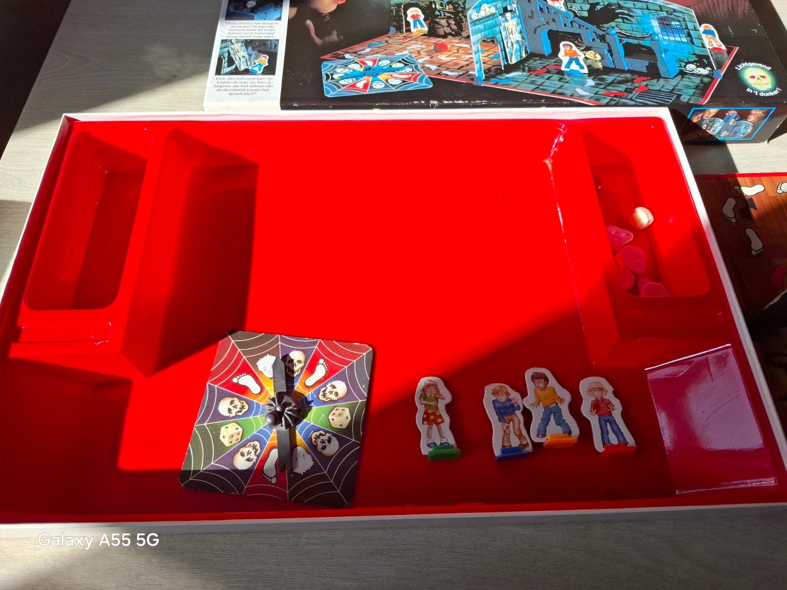 Spookslot - Het griezelspel met veel actie (MB Spellen), Hobby en Vrije tijd, Onbekend, raadpleeg de verpakking voor details, Ophalen of Verzenden