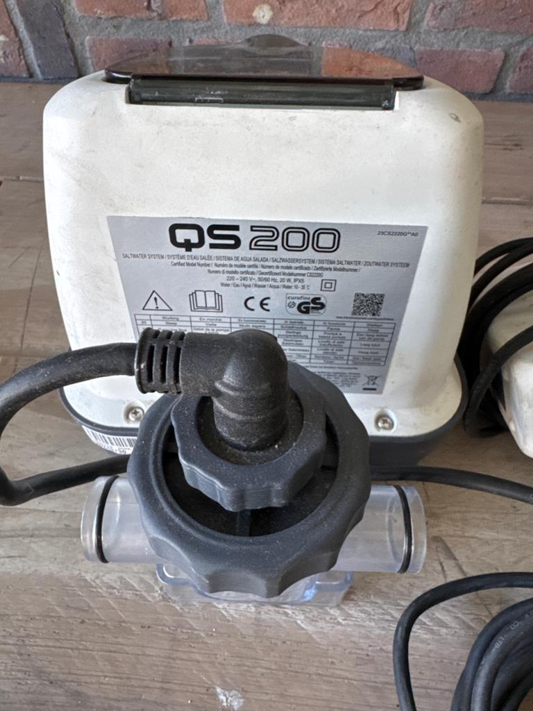 QS 200 Zoutwatersysteem voor zwembad, Ophalen of Verzenden, Gebruikt, Overige typen