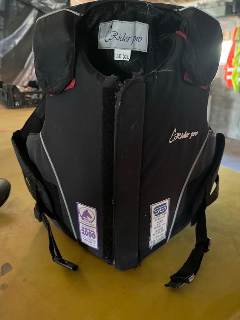 Body protector Rider-Pro  kind paardrijden, Ophalen, Gebruikt