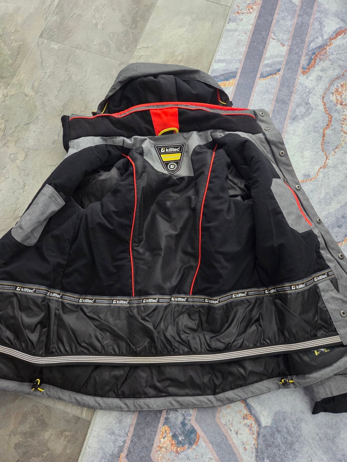 Killtec Hannes Ski Jas Grijs Maat M, Nieuw, Jack, Killtec, Verzenden