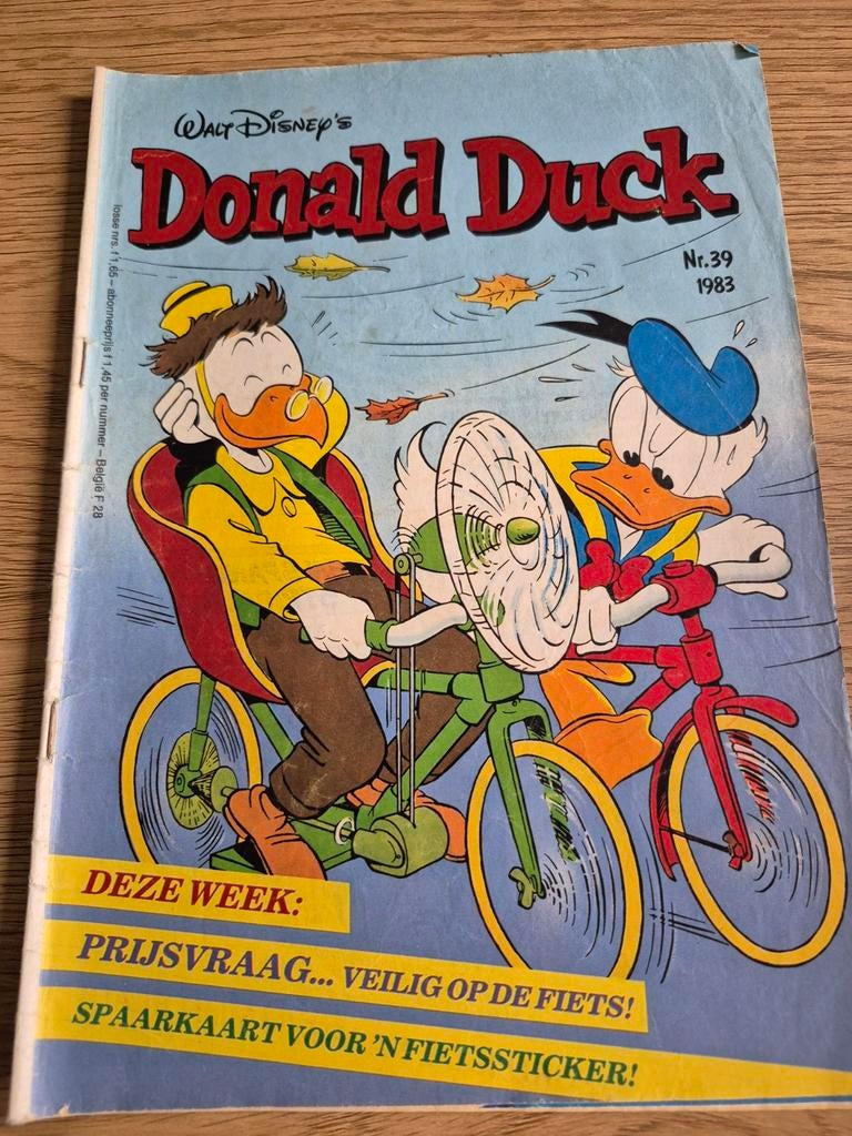Donald Duck Weekblad Nr. 39 - 1983, Eén stripboek, Ophalen of Verzenden, Gelezen, Walt Disney