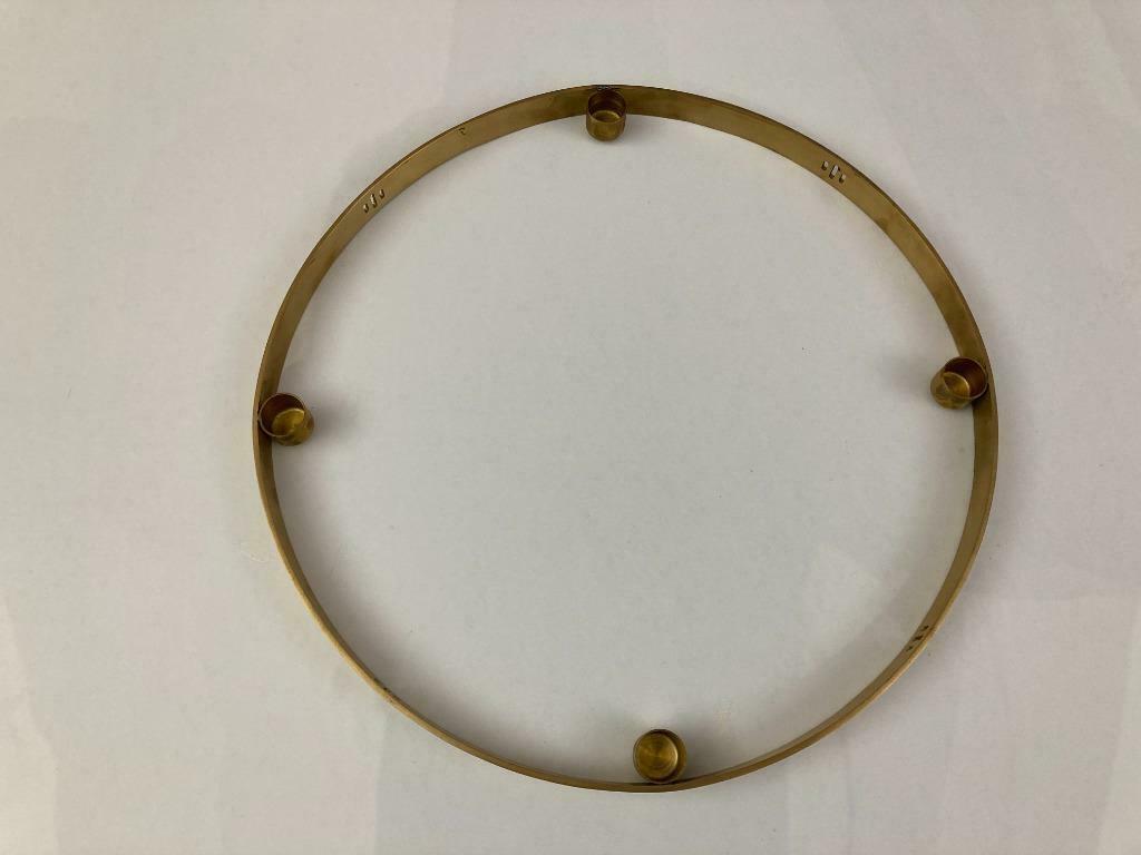 Ferm Candle Holder Circle bij TheReSales, Ophalen of Verzenden, Zo goed als nieuw, Metaal, Kandelaar