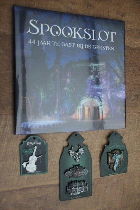 efteling pin  spookslot en danse macabre, Ophalen of Verzenden, Nieuw, Button of Speldje