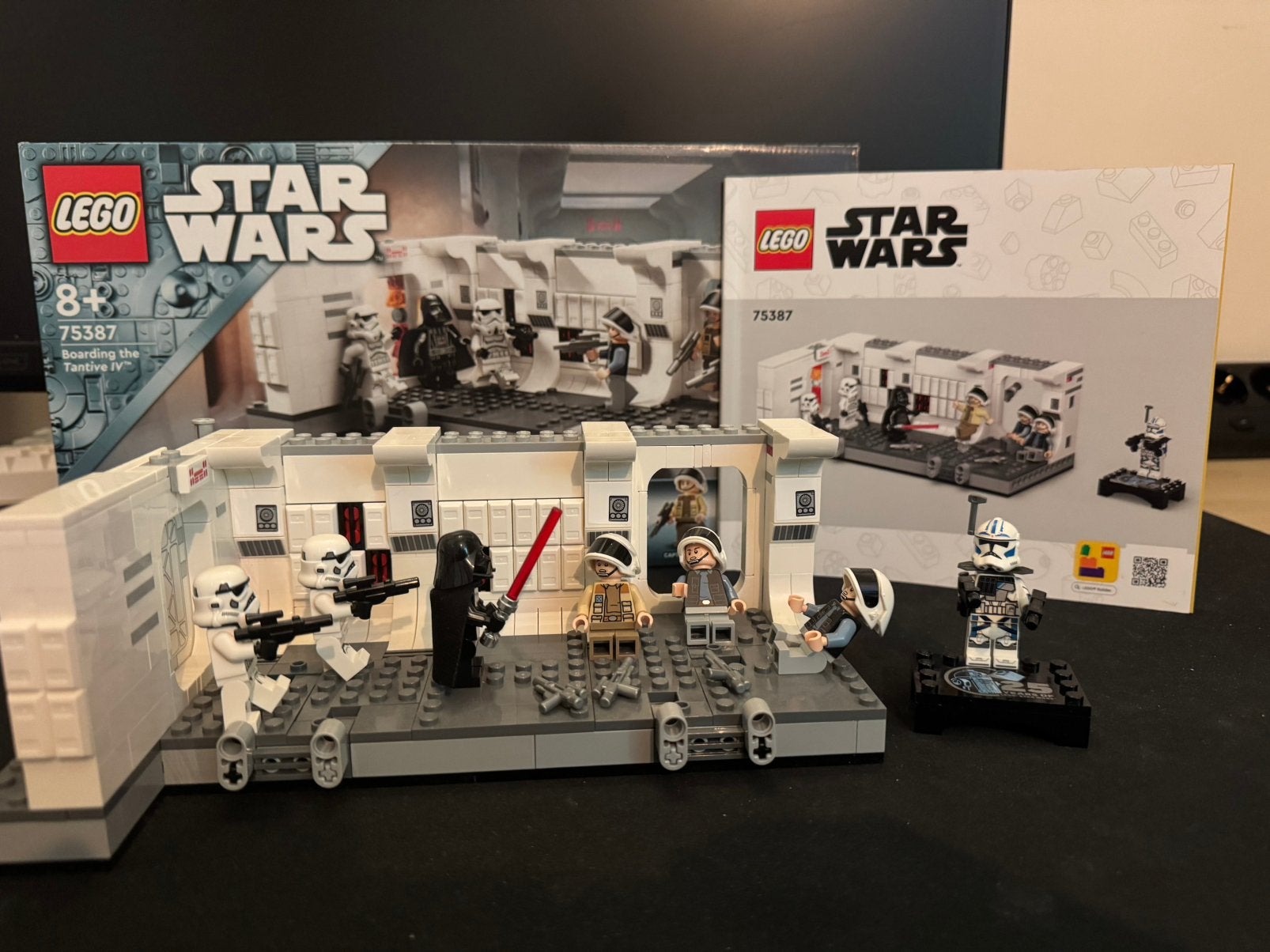 LEGO Star Wars 75387 Boarding the Tantive IV Compleet, Star Wars, Lego, Ophalen of Verzenden, Zo goed als nieuw