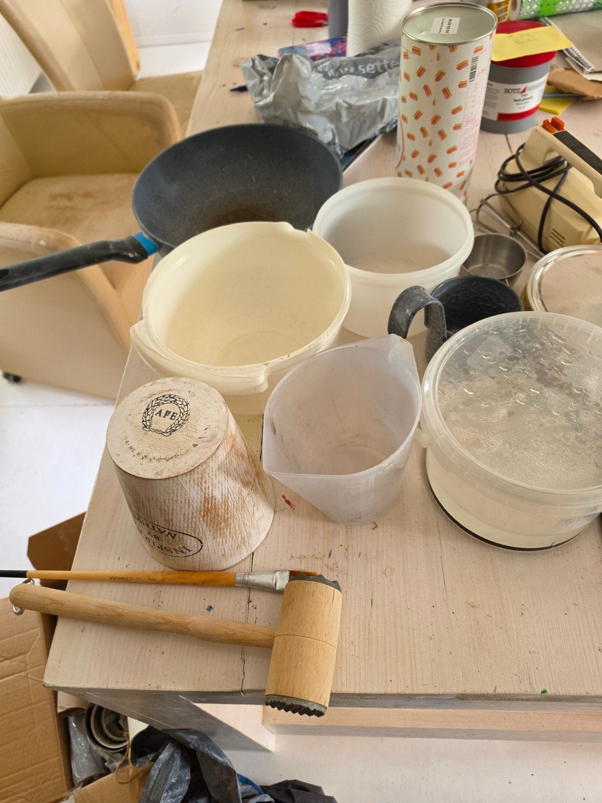 DIVERSE ATTRIBUTEN VOOR KERAMIEK/KLEI, Hobby en Vrije tijd, Ophalen, Gebruikt