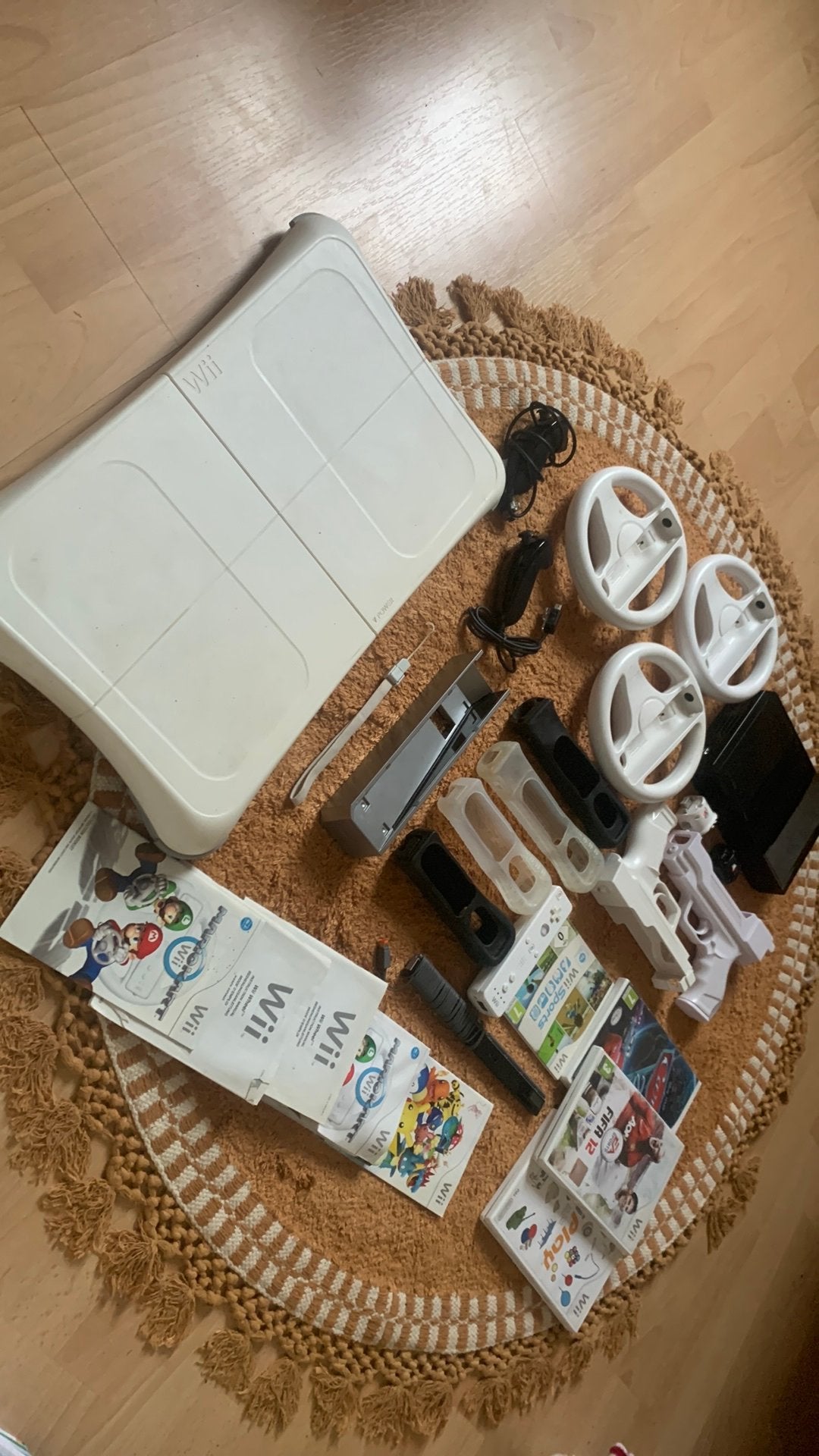 Nintendo wii, Ophalen of Verzenden, Gebruikt, Met 1 controller, Met games