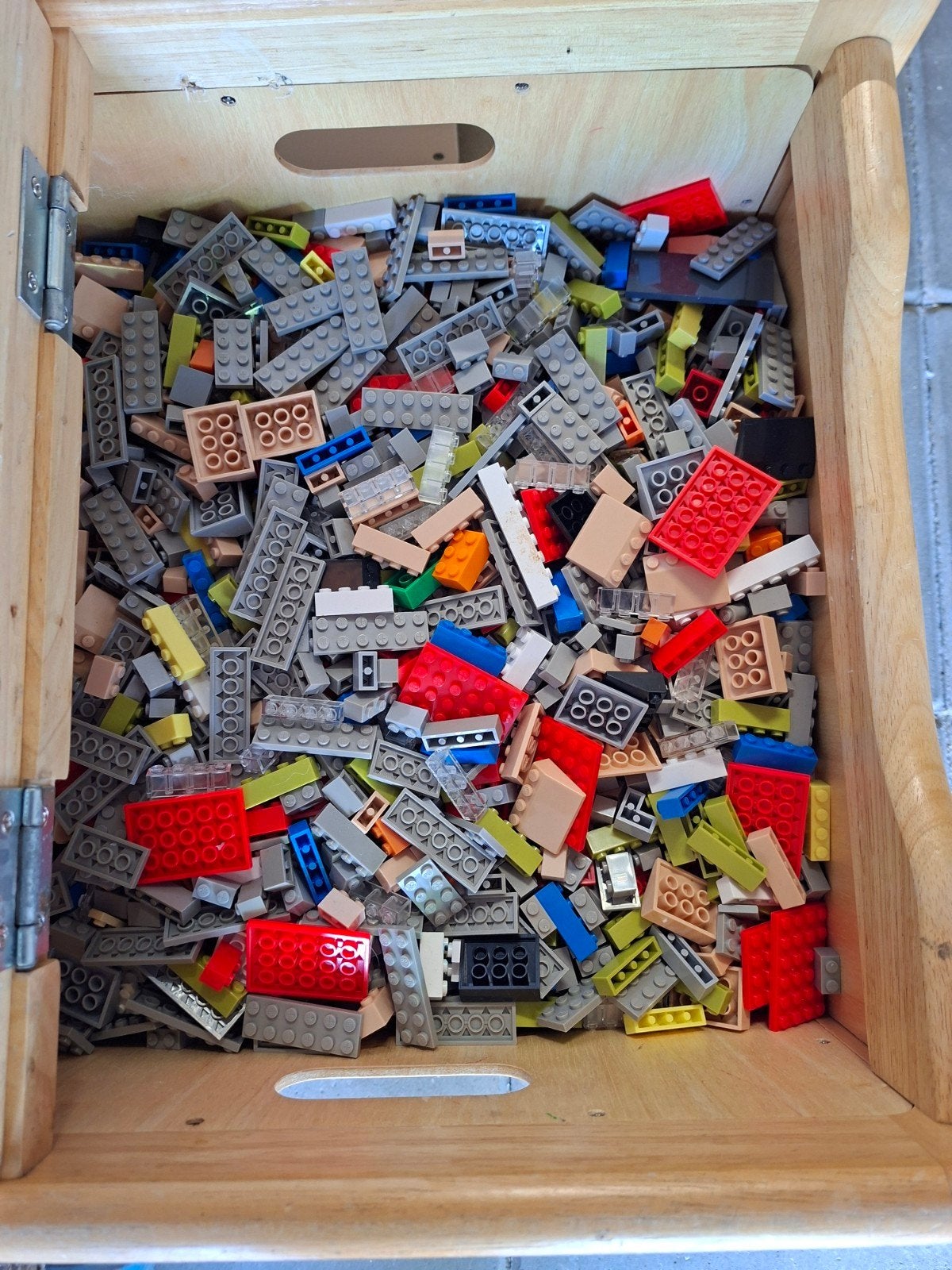 bouwstenen past op lego, Ophalen